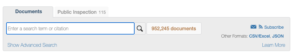 Prior search box